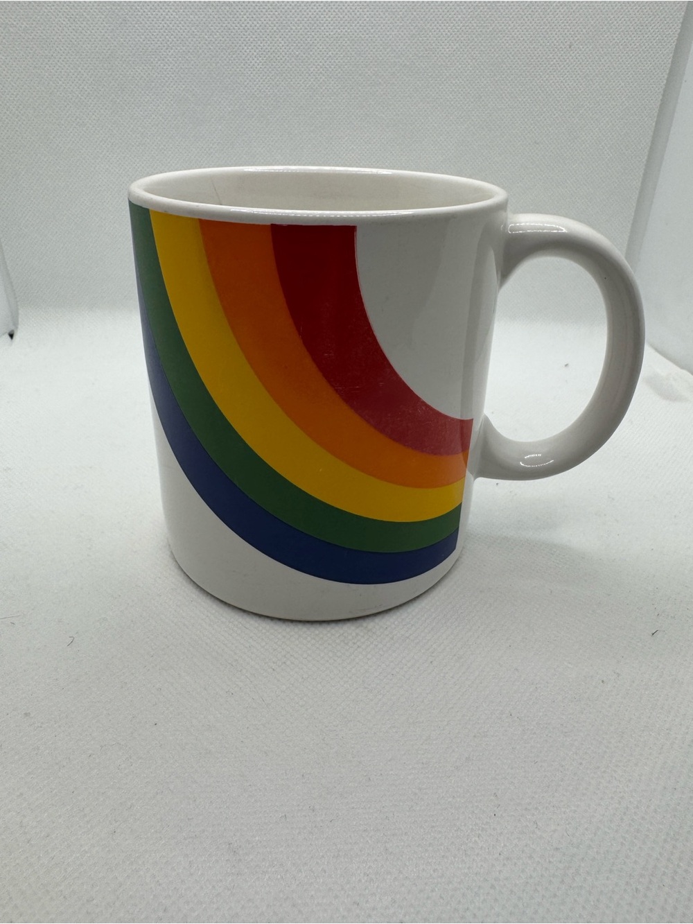 Vintage viral rainbow coffee mug thrifting unicorn